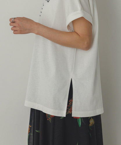前後2wayUSAコットンTシャツ