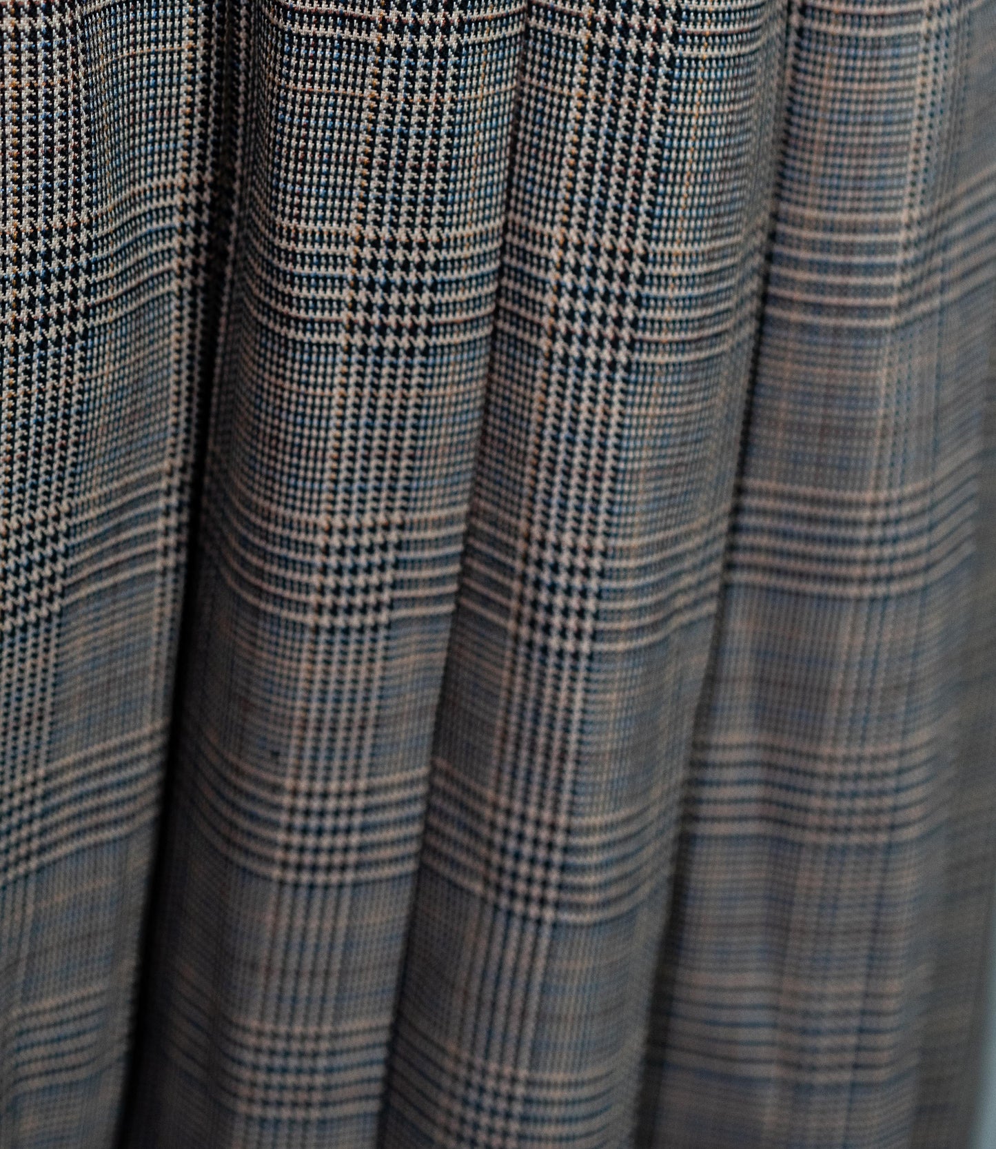 グレンチェックプリーツスカート