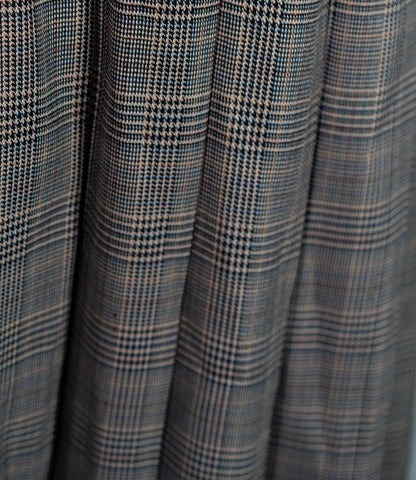 グレンチェックプリーツスカート