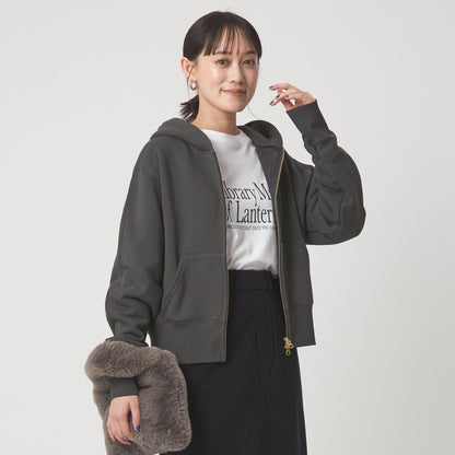 ダブルジップ フーディー