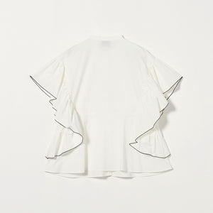 イージー フレアスリーブ ブラウス ‐撥水・UVカット・防シワ‐