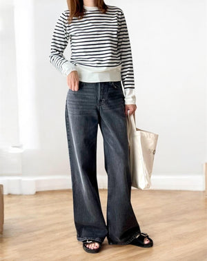 フレンチボーダーニット