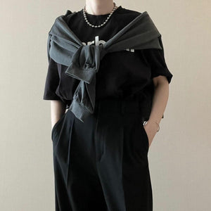 コットンジャージーオーバーカーディガン