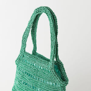 メタリックコード ミニ トートバッグ