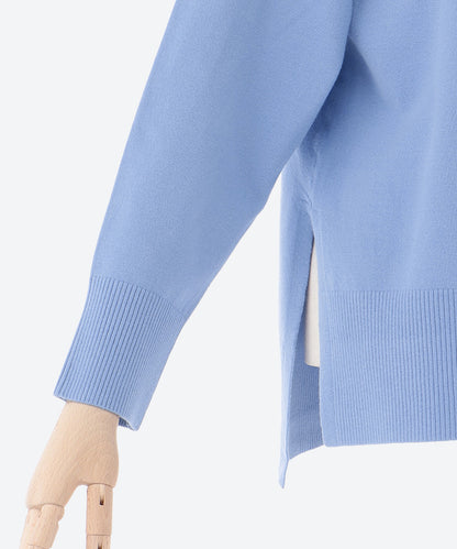 パールボタンVネックカーディガン