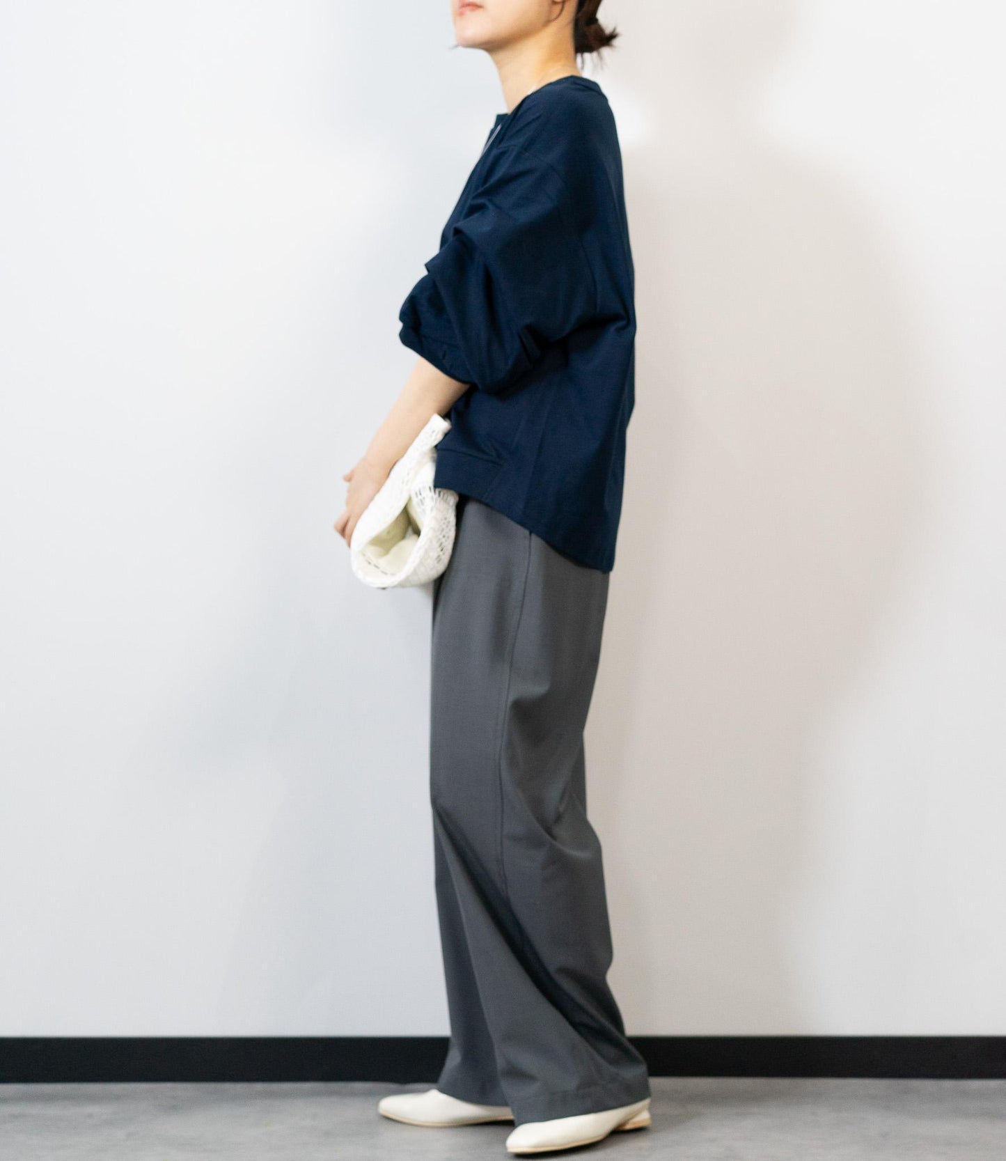 タックスリーブデザインカットソー