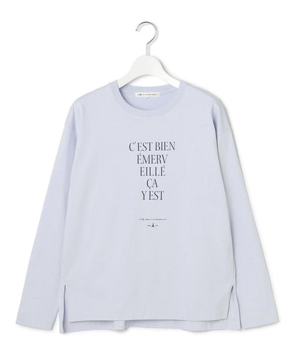 レタープリント ロンTEE
