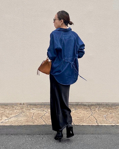 ソフトデニムシャツ – &DROBE (アンドローブ)