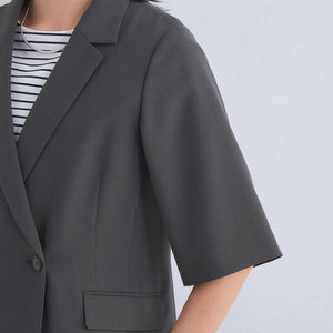 エアシカル ショート スリーブ ジャケット -マシンウォッシャブル・ストレッチ・UVカット-