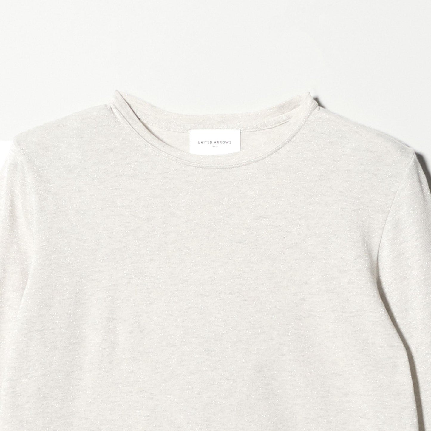 ラメ テンジク ロングスリーブ カットソー