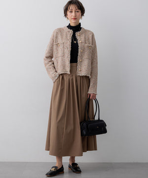 ブライトタフタ タック スカート