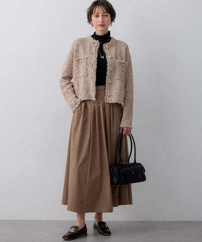 ブライトタフタ タック スカート