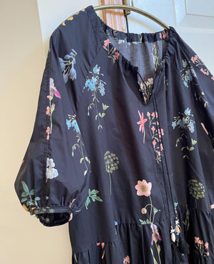 植物画ワンピース