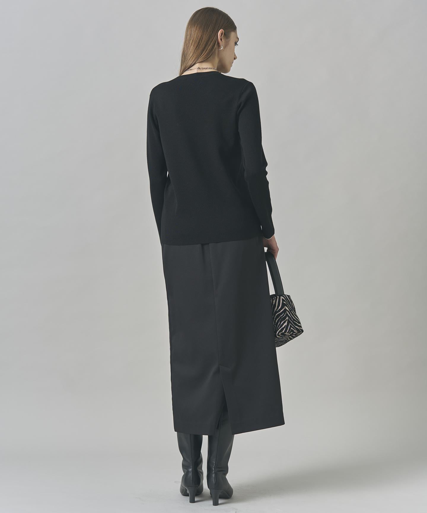 エクストラファインメリノ クルーネックプルオーバー