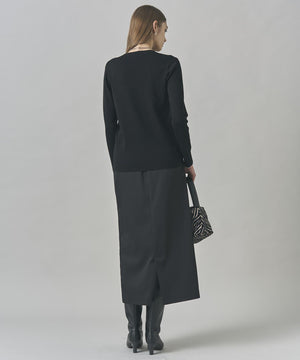 エクストラファインメリノ クルーネックプルオーバー