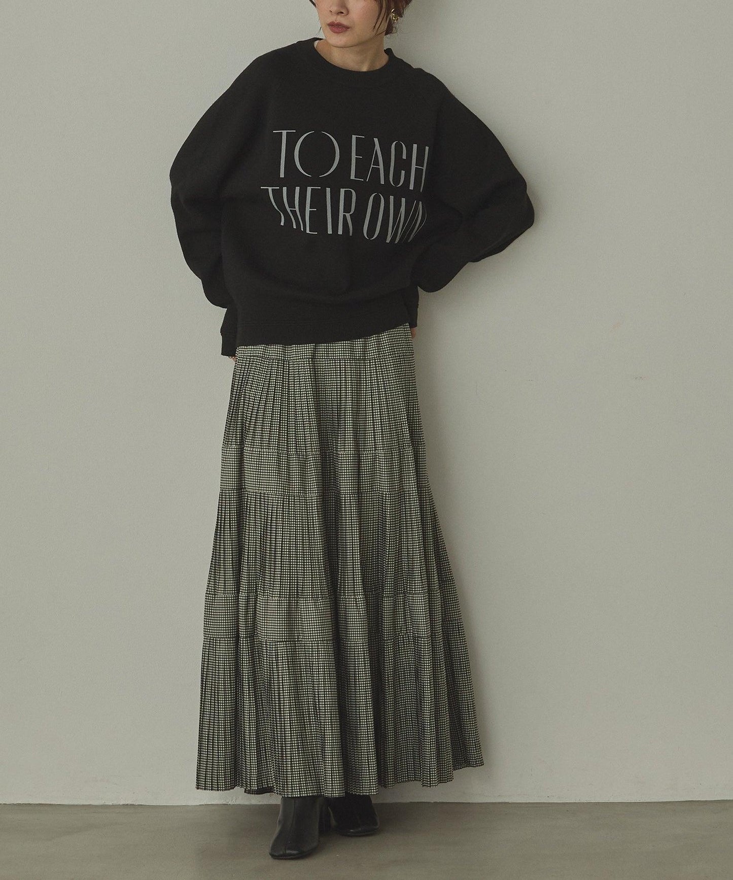 クラシカルティアードスカート