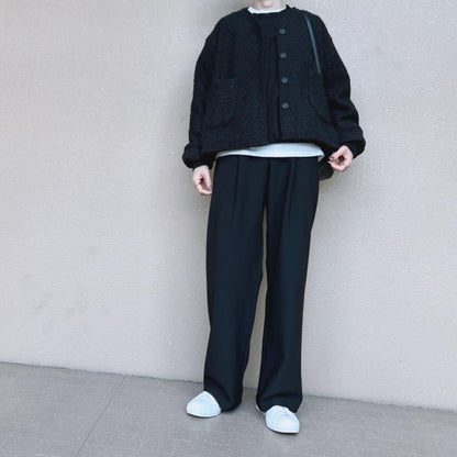 ブークレポケットジャケット