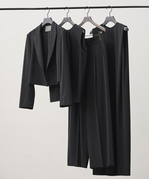 クールタッチツイル ストレートパンツ