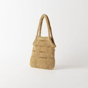 メタリックコード ミニ トートバッグ