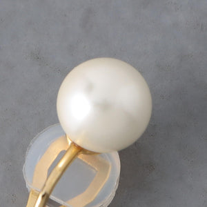 8MM イミテーションパール イヤリング