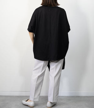 接触冷感オーバーカットソー