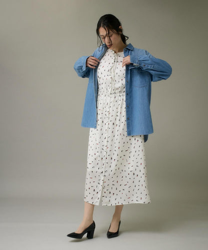 オーバーサイズデニムシャツ