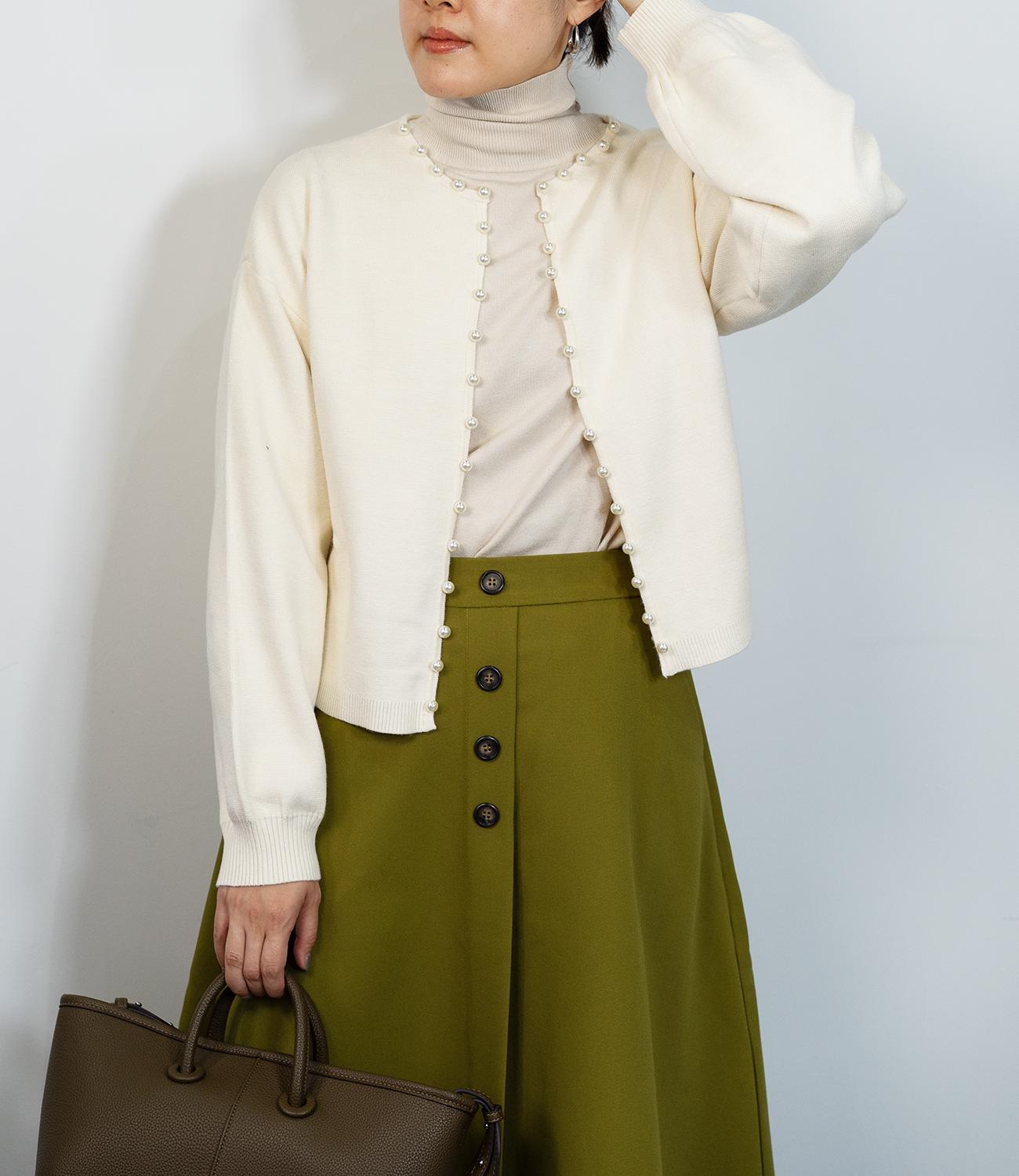 パールニットカーディガン