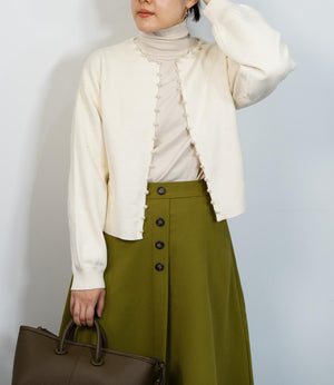 パールニットカーディガン