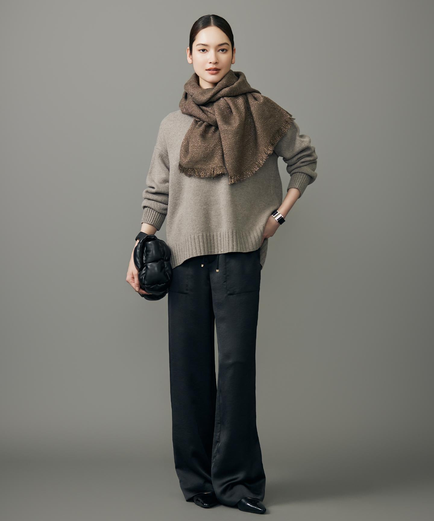 パディングPU2WAYクラッチ バッグ