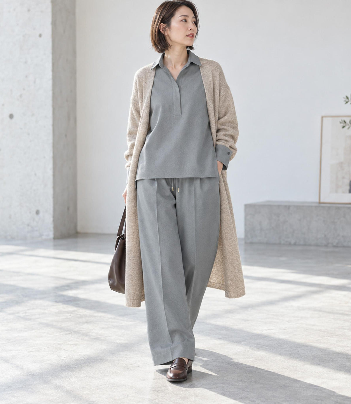 スキッパーカルゼセットアップ