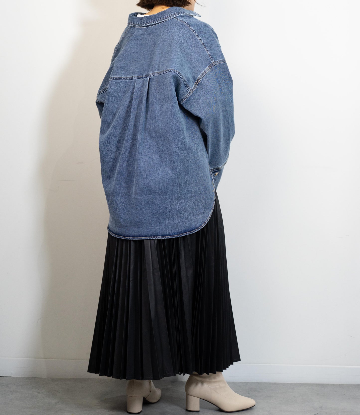 デニムオーバーシャツ