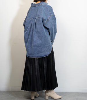 デニムオーバーシャツ