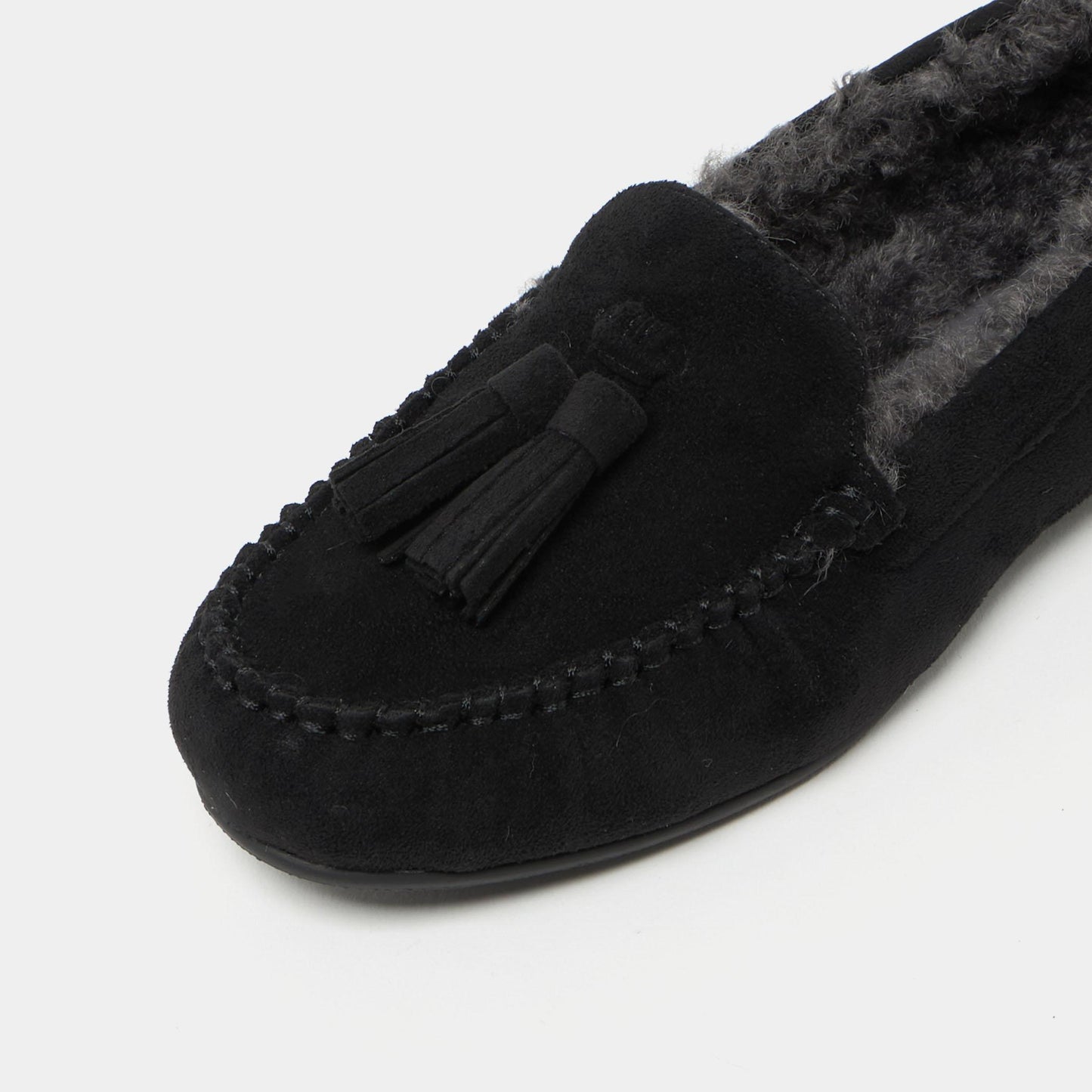 【WEB限定】ウォームタッセル モカシン 撥水