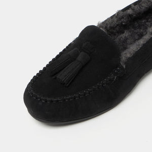 【WEB限定】ウォームタッセル モカシン 撥水