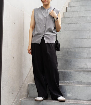 リネンライクシャイニータックパンツ