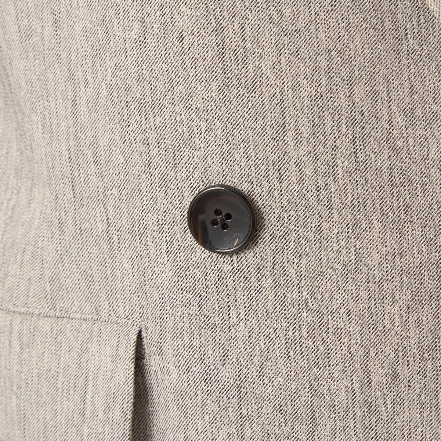 ツイードライク ジレ マシンウォッシャブル 帯電防止