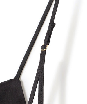 ジョーゼットサテン キャミソールワンピース