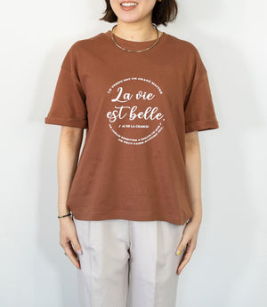 クールタッチLa vie est belleTシャツ