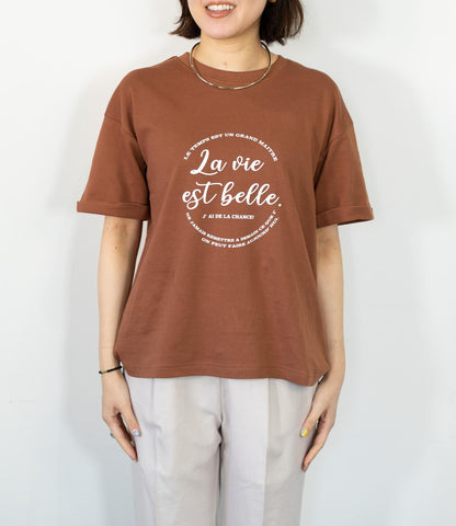 クールタッチLa vie est belleTシャツ