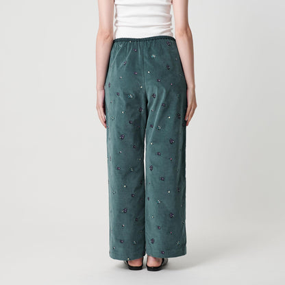 エンブロイダリー イージーパンツ