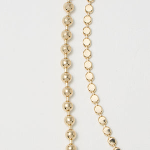 ボール×サークル チェーン 3WAY ネックレス