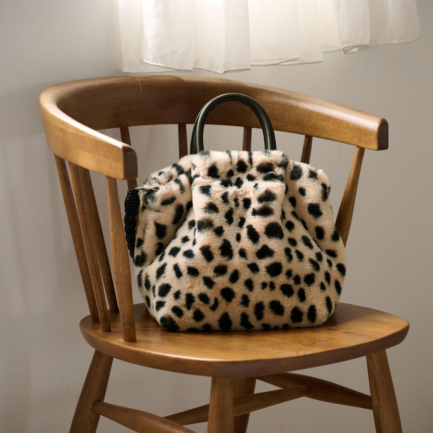 フェイクファー2WAY トートバッグ / ショルダーバッグ