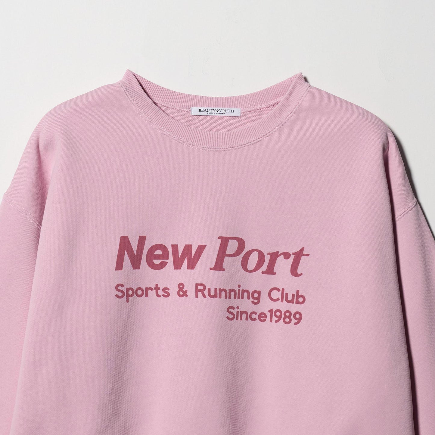 コットン裏毛 ロゴスウェット プルオーバー