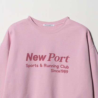 コットン裏毛 ロゴスウェット プルオーバー