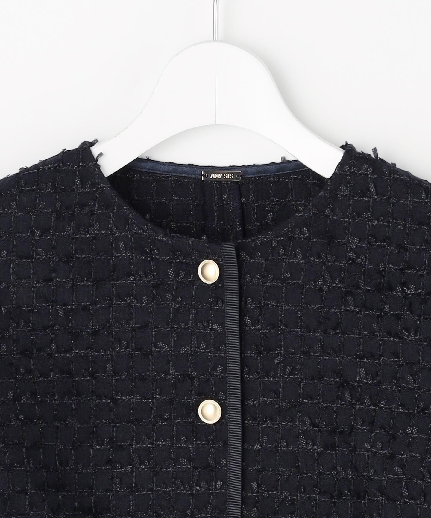 リボンヤーンライトツイード ジャケット