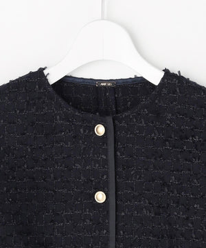 リボンヤーンライトツイード ジャケット