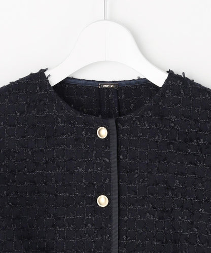 リボンヤーンライトツイード ジャケット