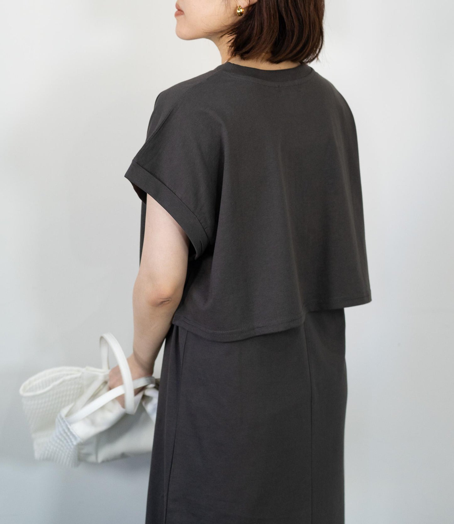 レイヤードワンピースセット