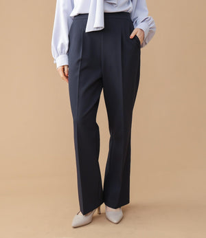 ストレッチストレートテーパードパンツ