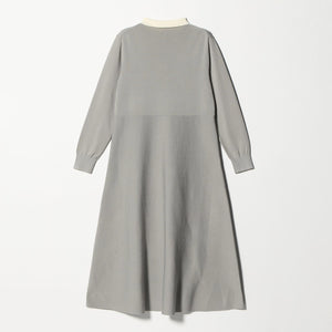 ハイショク エリツキ ニット ワンピース